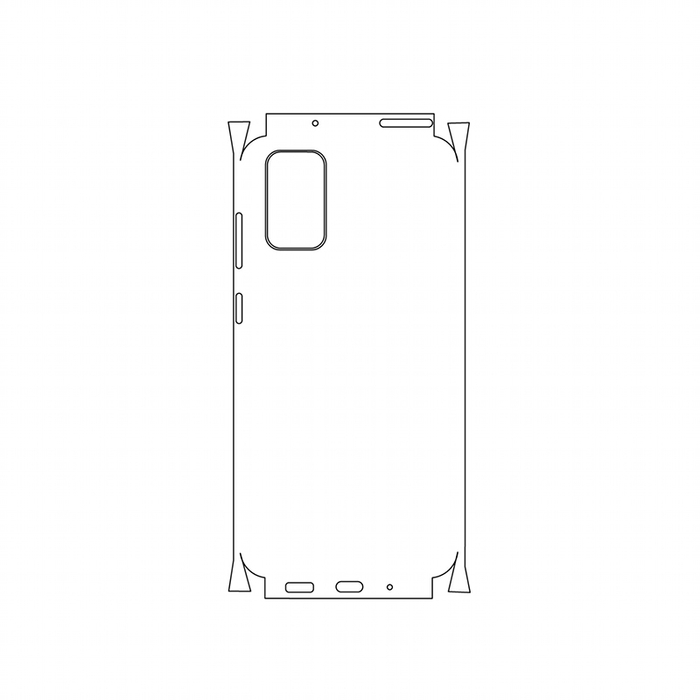 Защитная гидрогелевая пленка для Samsung Galaxy S20 Plus на заднюю крышку и боковые грани