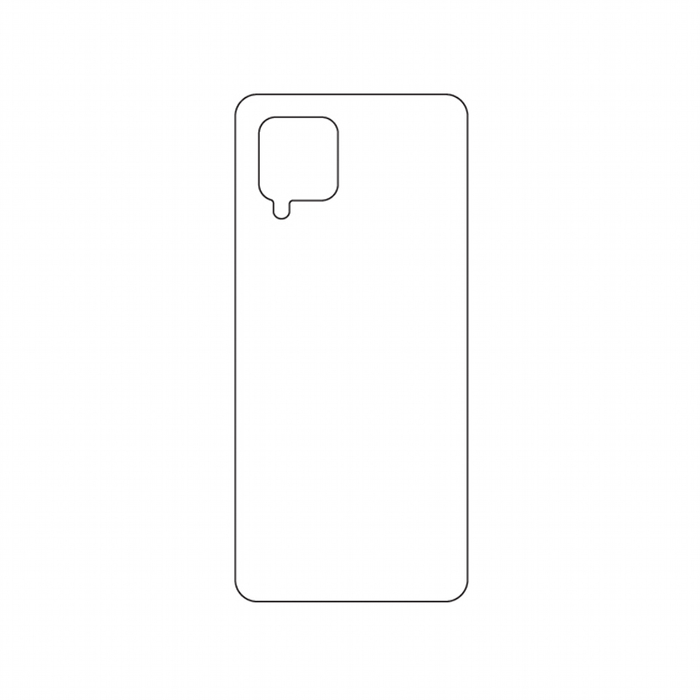 Защитная гидрогелевая пленка для Samsung Galaxy A42 на заднюю крышку