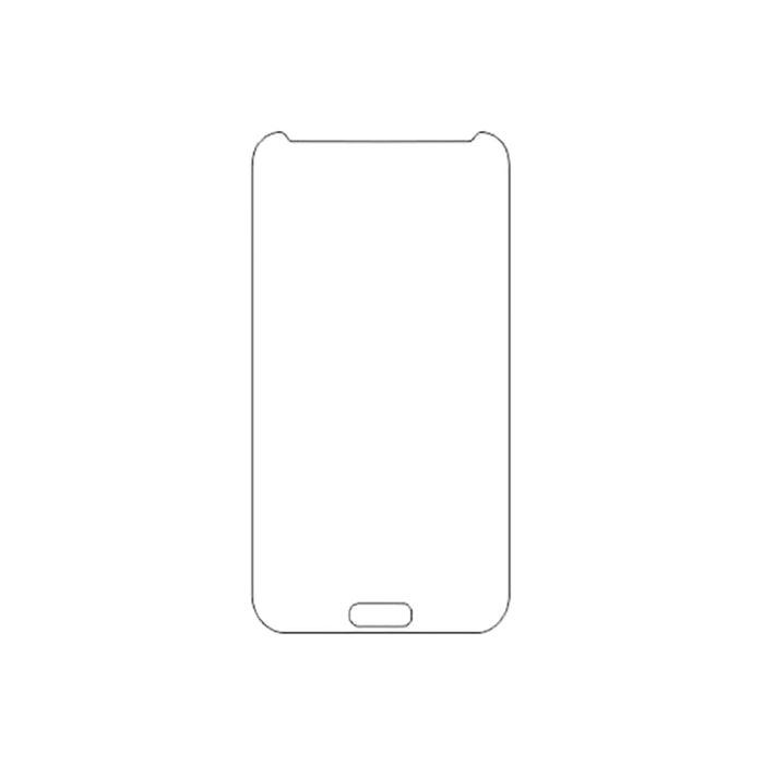 Защитная гидрогелевая пленка для Samsung Galaxy Note II (N7100) на весь экран прозрачная
