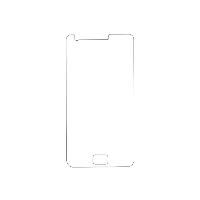 Защитная гидрогелевая пленка для Samsung Galaxy S II Plus (I9105) на экран до скругления прозрачная