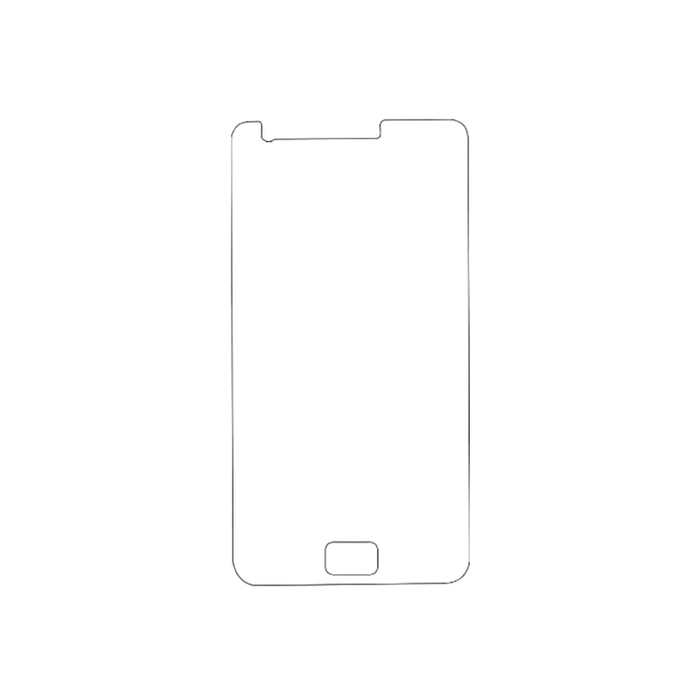 Защитная гидрогелевая пленка для Samsung Galaxy S II Plus (I9105) на экран до скругления прозрачная