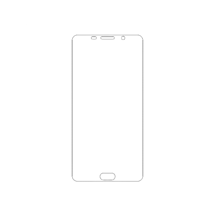 Защитная гидрогелевая пленка для Samsung Galaxy A9 2016 (A9000) на весь экран прозрачная