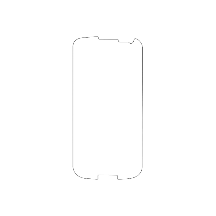 Защитная гидрогелевая пленка для Samsung Galaxy S III (I9300) на экран до скругления прозрачная