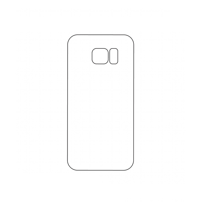Защитная гидрогелевая пленка для Samsung Galaxy S7 Edge (G935) на заднюю крышку