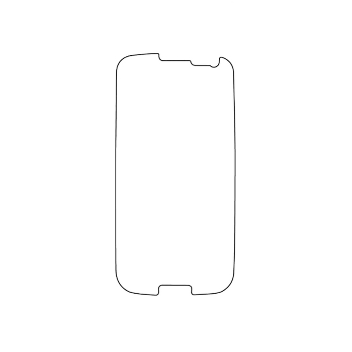 Защитная гидрогелевая пленка для Samsung Galaxy S III (i9300) на весь экран прозрачная