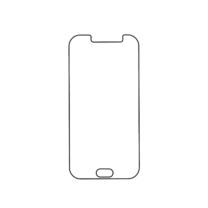 Защитная гидрогелевая пленка для Samsung Galaxy A7 (2017) A720F на весь экран прозрачная