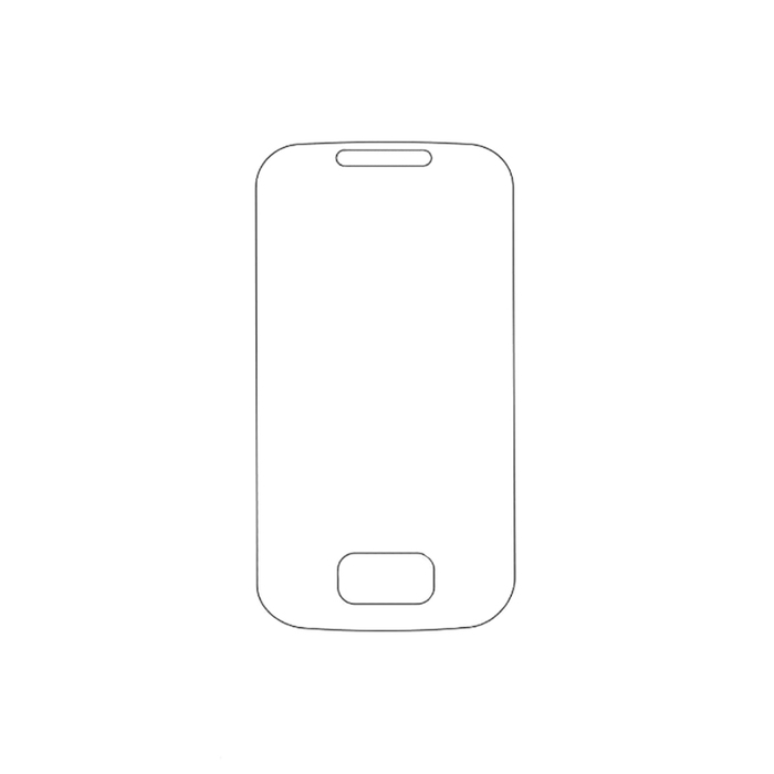 Защитная гидрогелевая пленка для Samsung Galaxy Pocket (S5300) на весь экран прозрачная