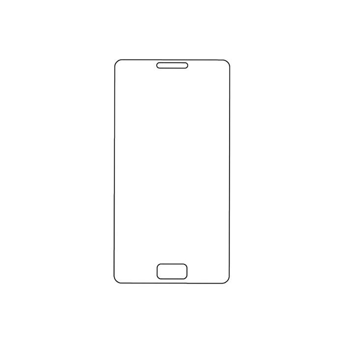 Защитная гидрогелевая пленка для Samsung Galaxy S II (i9100) на весь экран прозрачная