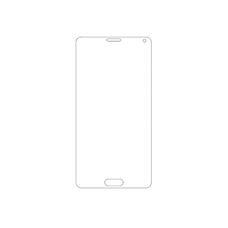 Защитная гидрогелевая пленка KST HG для Samsung Galaxy Note 4 (N910S / N9106) на весь экран прозрачная