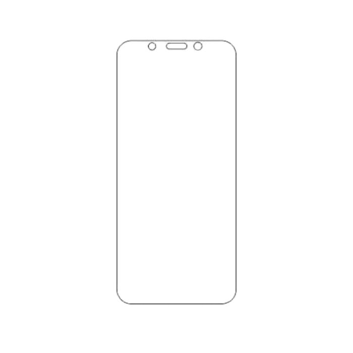 Защитная гидрогелевая пленка для Samsung Galaxy A6 (2018) на весь экран прозрачная
