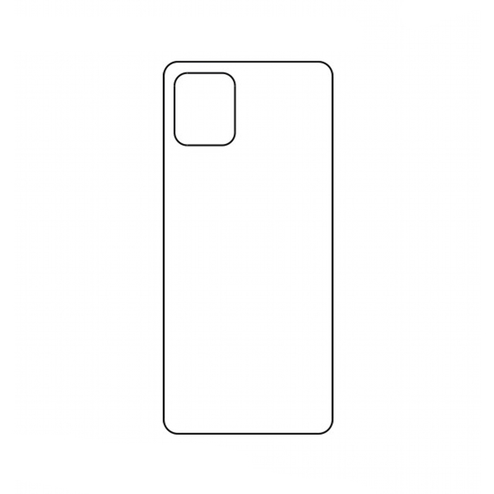 Защитная гидрогелевая пленка для Samsung Galaxy Note 10 Lite (2020) на заднюю крышку