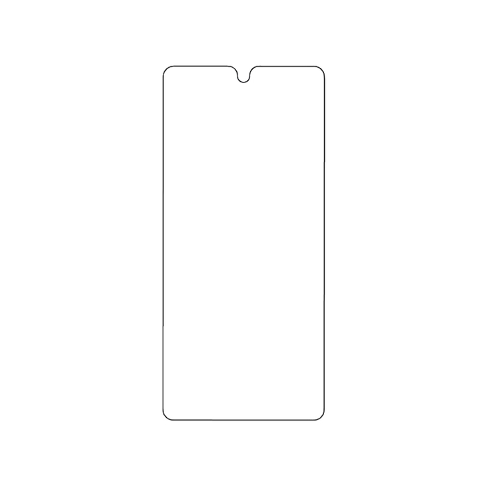 Защитная гидрогелевая пленка для Samsung Galaxy Note 20 на весь экран прозрачная