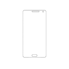 Защитная гидрогелевая пленка KST HG для Samsung Galaxy A7 (2015) A700 на весь экран прозрачная