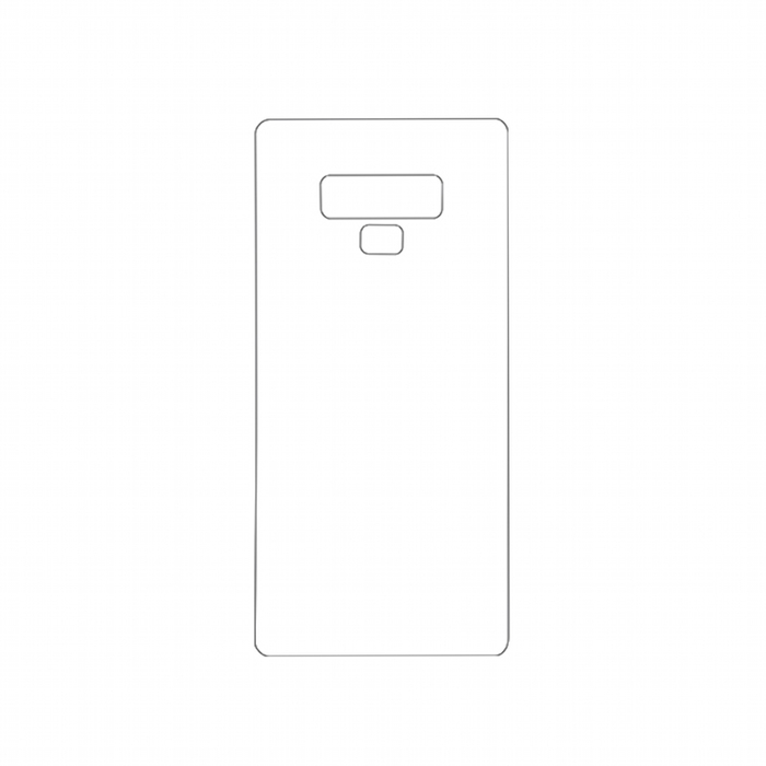 Защитная гидрогелевая пленка для Samsung Galaxy Note 9 на заднюю крышку