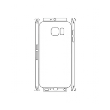 Защитная гидрогелевая пленка KST HG для Samsung Galaxy S6 (G920) на заднюю крышку и боковые грани