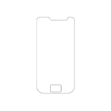 Защитная гидрогелевая пленка KST HG для Samsung Galaxy S (i9000) на экран до скругления прозрачная