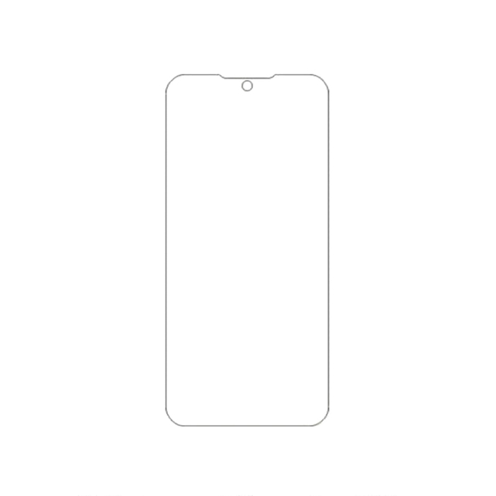 Защитная гидрогелевая пленка для Samsung Galaxy A01 (A015) на весь экран прозрачная