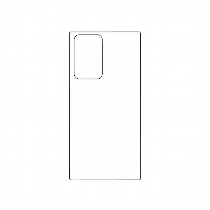 Защитная гидрогелевая пленка для Samsung Galaxy Note 20 Ultra на заднюю крышку