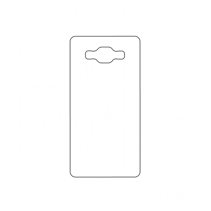 Защитная гидрогелевая пленка для Samsung Galaxy A5 (2015) A500 на заднюю крышку