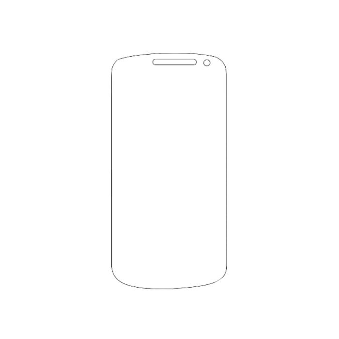 Защитная гидрогелевая пленка для Samsung Galaxy Nexus (i9250) на весь экран прозрачная