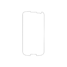 Защитная гидрогелевая пленка KST HG для Samsung Galaxy S III (I9300) на экран до скругления прозрачная
