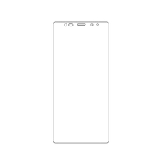 Защитная гидрогелевая пленка KST HG для Samsung Galaxy Note 9 на весь экран прозрачная