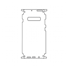 Защитная гидрогелевая пленка KST HG для Samsung Galaxy S10 Plus (G975) на заднюю крышку и боковые грани