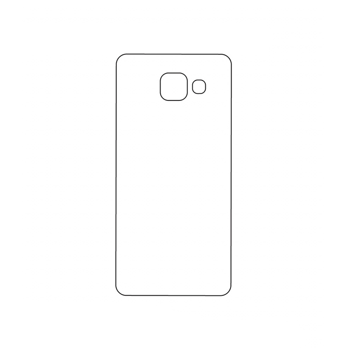 Защитная гидрогелевая пленка для Samsung Galaxy A5 (2016) A510F на заднюю крышку