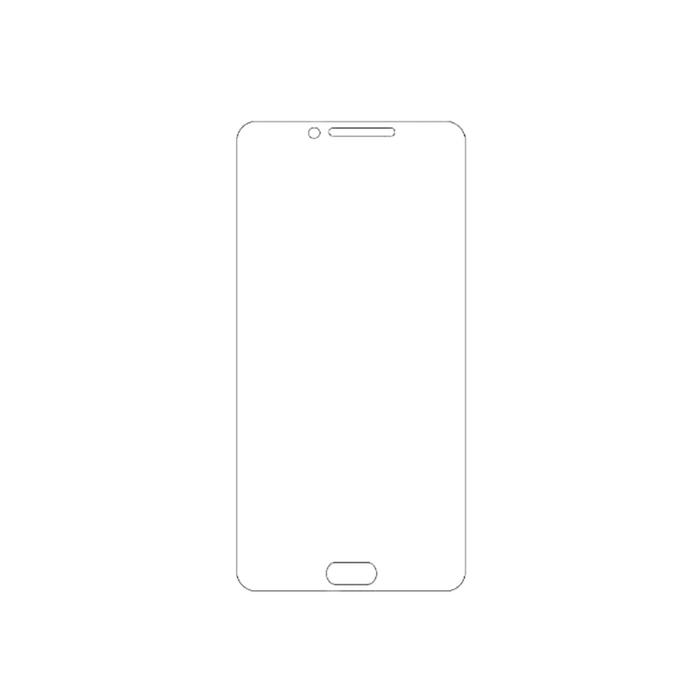 Защитная гидрогелевая пленка для Samsung Galaxy C9 на весь экран прозрачная
