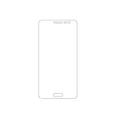 Защитная гидрогелевая пленка KST HG для Samsung Galaxy A3 (2015) A300 на весь экран прозрачная