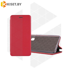 Чехол-книжка KST Book Case 3D с визитницей для Samsung Galaxy A01 Core / M01 Core красный