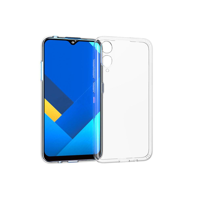 Силиконовый чехол KST Safe Camera для Samsung Galaxy A02 / M02 прозрачный