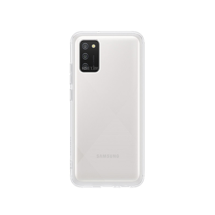 Силиконовый чехол Ultra Thin TPU для Samsung Galaxy A02s прозрачный