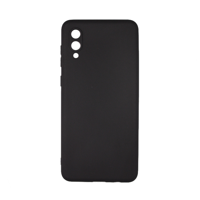 Силиконовый чехол KST Safe Camera для Samsung Galaxy A02 / M02 черный матовый