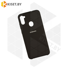 Soft-touch бампер KST Silicone Cover для Samsung Galaxy A11 / M11 черный