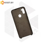 Soft-touch бампер Silicone Cover для Samsung Galaxy A11 / M11 черный