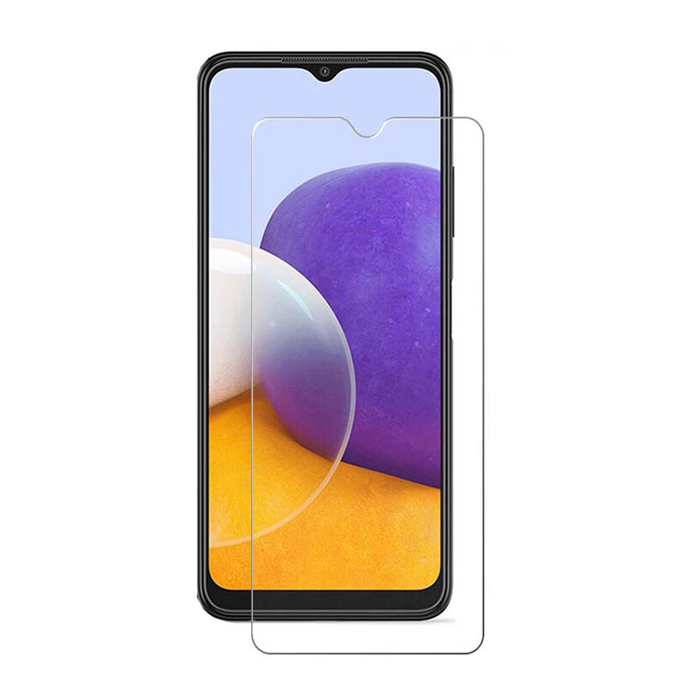 Защитное стекло для Samsung Galaxy A22 5G прозрачное