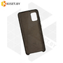 Soft-touch бампер Silicone Cover для Samsung Galaxy A31 / A315 черный