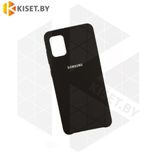 Soft-touch бампер KST Silicone Cover для Samsung Galaxy A31 / A315 черный