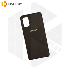 Soft-touch бампер KST Silicone Cover для Samsung Galaxy A41 черный