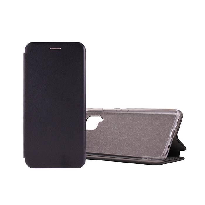 Чехол-книжка Book Case 3D с визитницей для Samsung Galaxy A42 5G черный