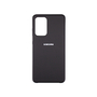 Soft-touch бампер Silicone Cover для Samsung Galaxy A52 черный