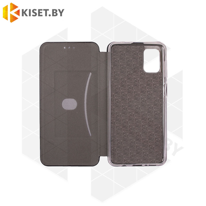 Чехол-книжка Book Case 3D с визитницей для Samsung Galaxy M51 черный