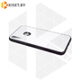 Чехол-бампер Glassy Case для Huawei P40 Lite E / Y7p / Honor 9C белый
