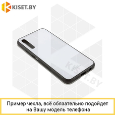 Чехол-бампер Glassy Case для Xiaomi Redmi 9 белый