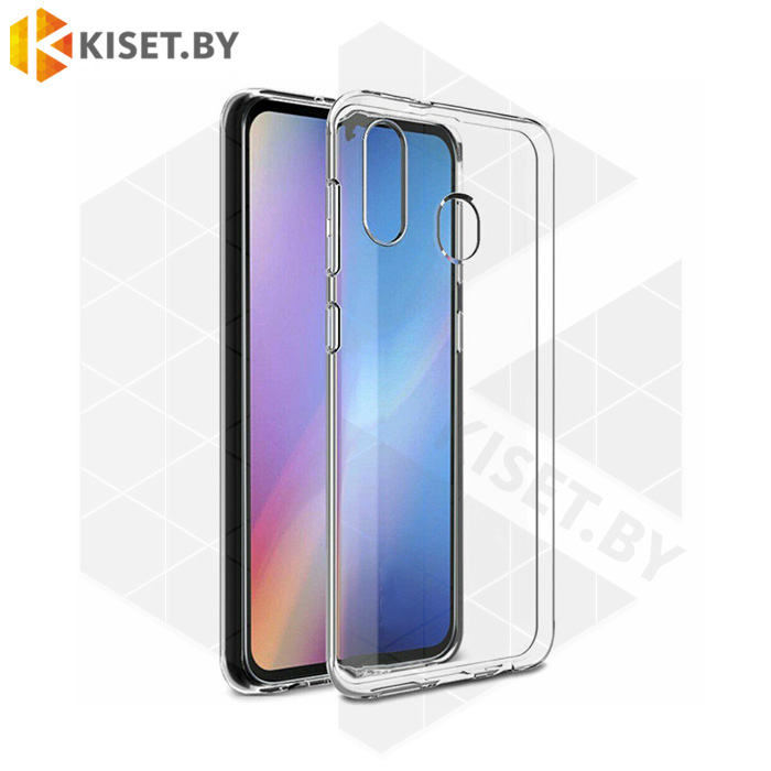 Силиконовый чехол Ultra Thin TPU для Samsung Galaxy A20e / A202 прозрачный