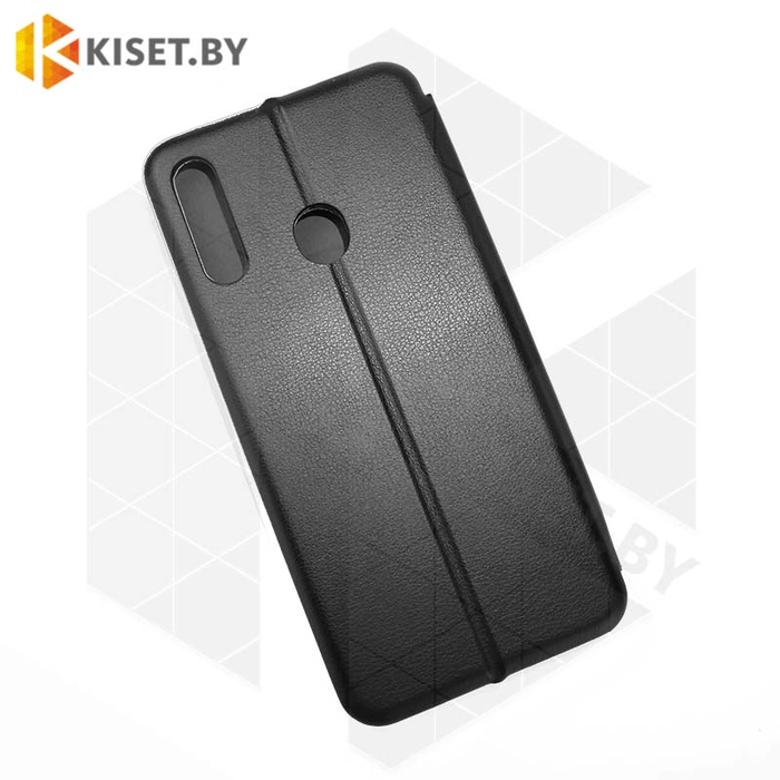 Чехол-книжка Book Case 3D с визитницей для Samsung Galaxy A20S / A207 черный