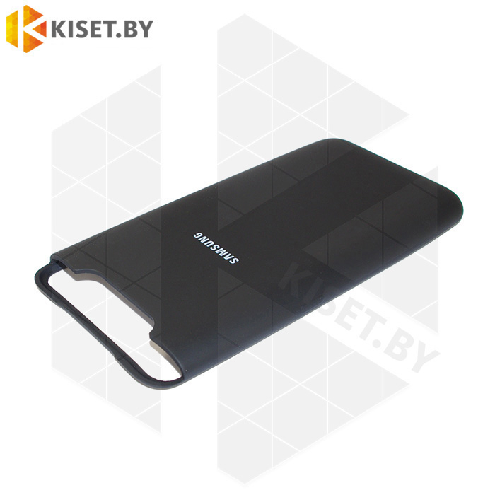 Soft-touch бампер Silicone Cover для Samsung Galaxy A80 / A90 черный