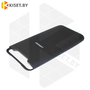 Soft-touch бампер Silicone Cover для Samsung Galaxy A80 / A90 черный