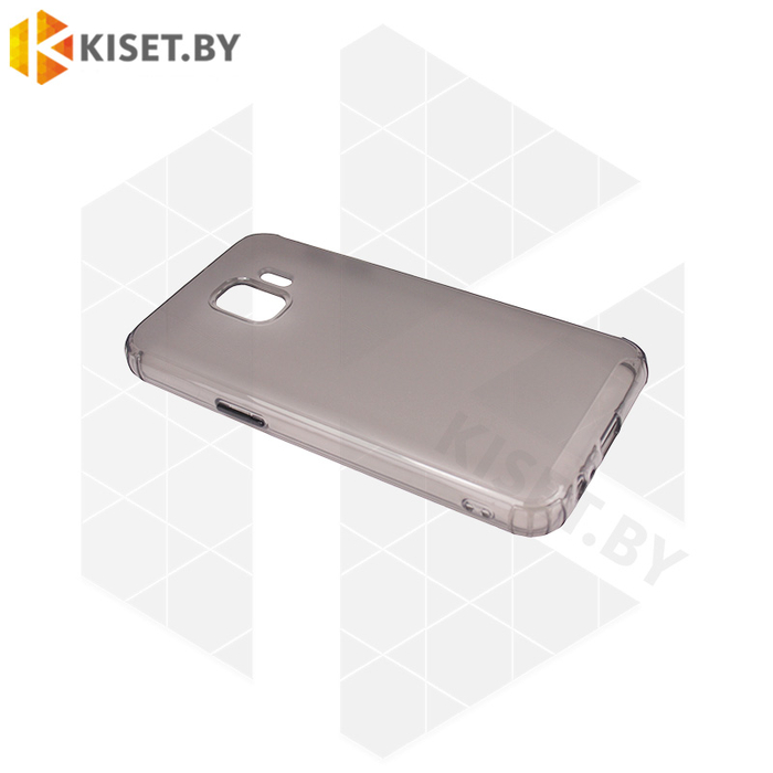 Силиконовый чехол с усиленными углами для Samsung Galaxy J2 Core (2020) J260 серый